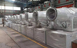 環(huán)保除塵霧炮機(jī)在鋼廠料場粉塵超低排放改造的應(yīng)用