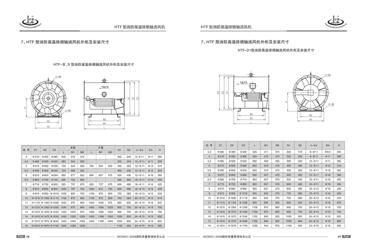 消防高溫排煙風(fēng)機外形圖